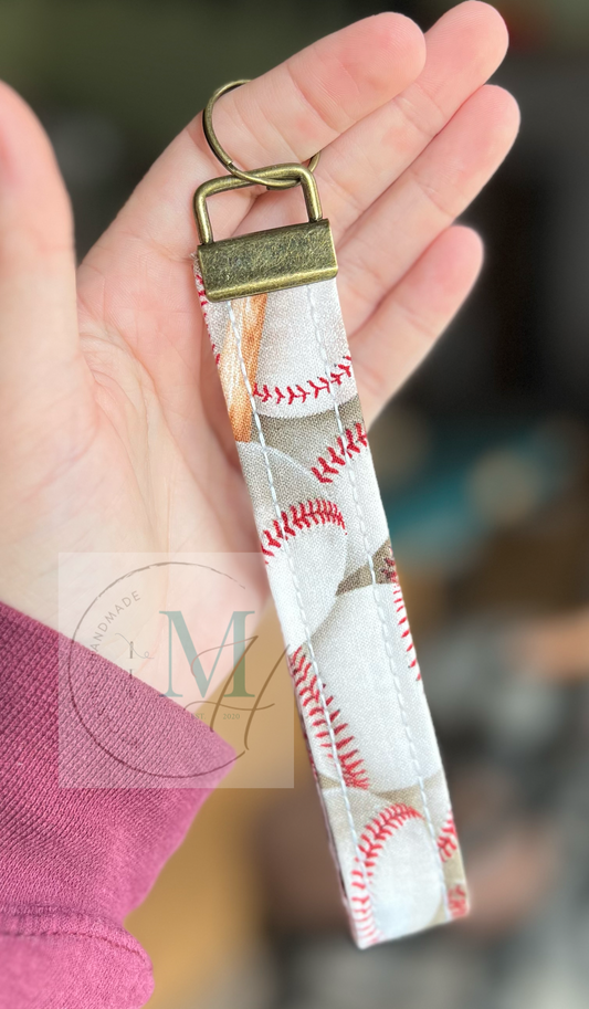 Baseball Wristlet